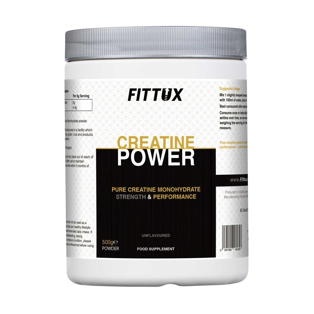 Fittux Creatine Power - Unflavoured 500g