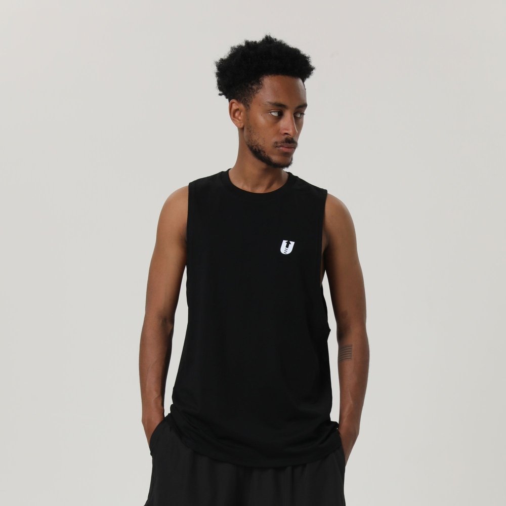 Fittux Training Vest – Black & Blue