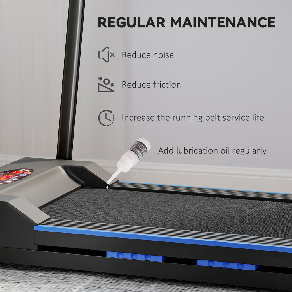 Foldable Walking Treadmill with Remote & LCD Display