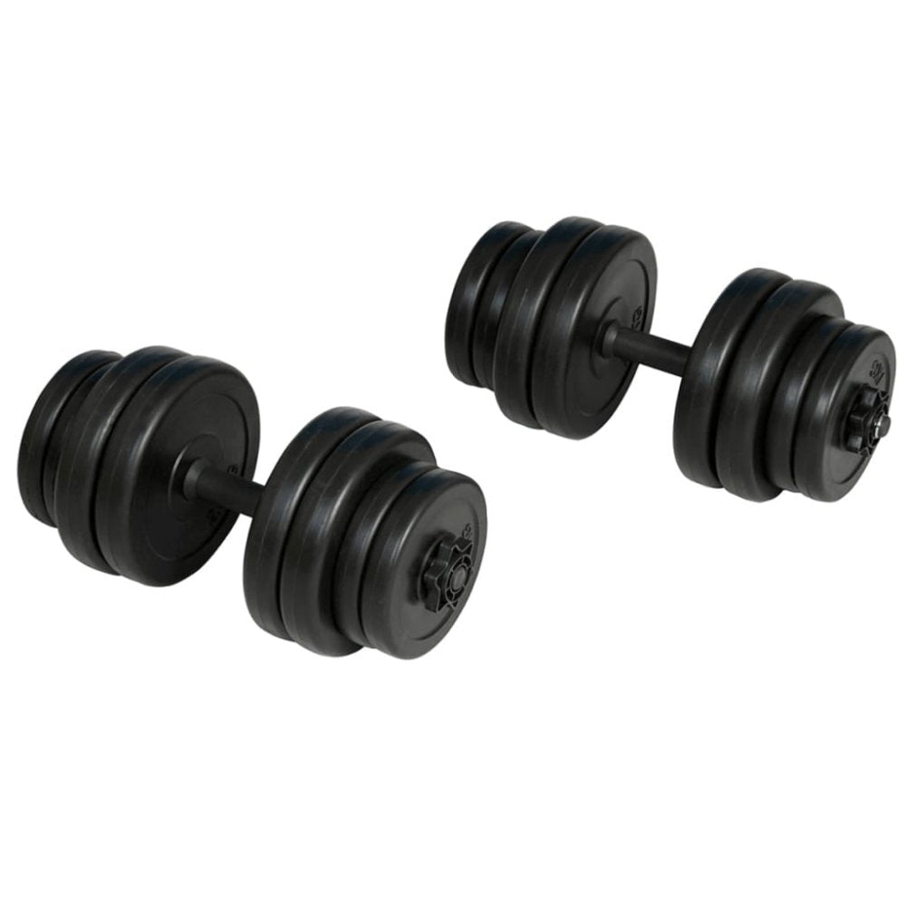 Foldable Weight Bench & Dumbbell, Barbell Set