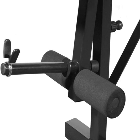 Foldable Weight Bench & Dumbbell, Barbell Set