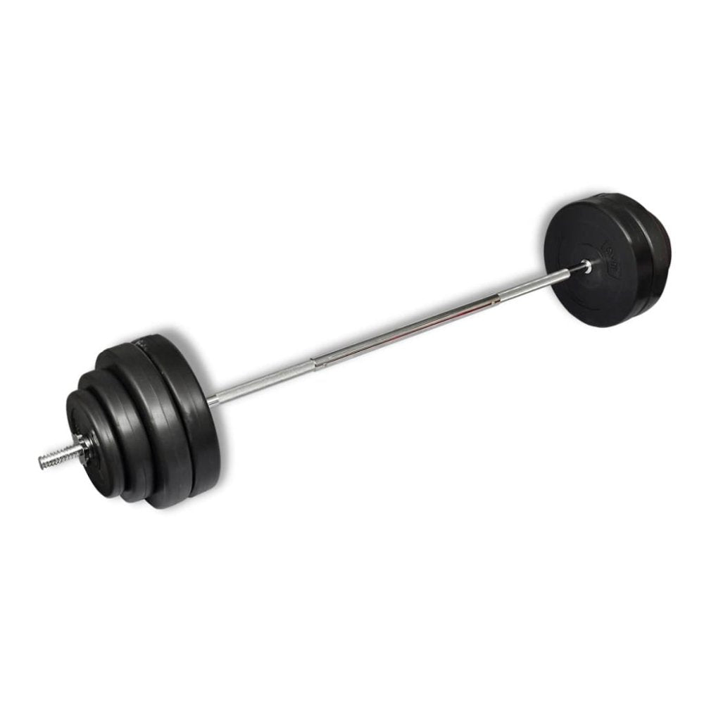 Foldable Weight Bench & Dumbbell, Barbell Set