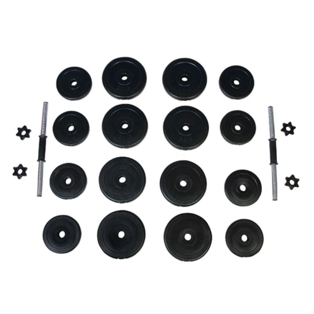 Foldable Weight Bench & Dumbbell, Barbell Set