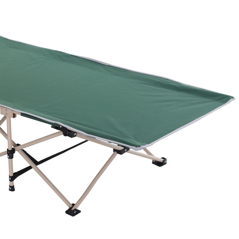 Folding Camping Bed - Black / Blue / Green / Grey