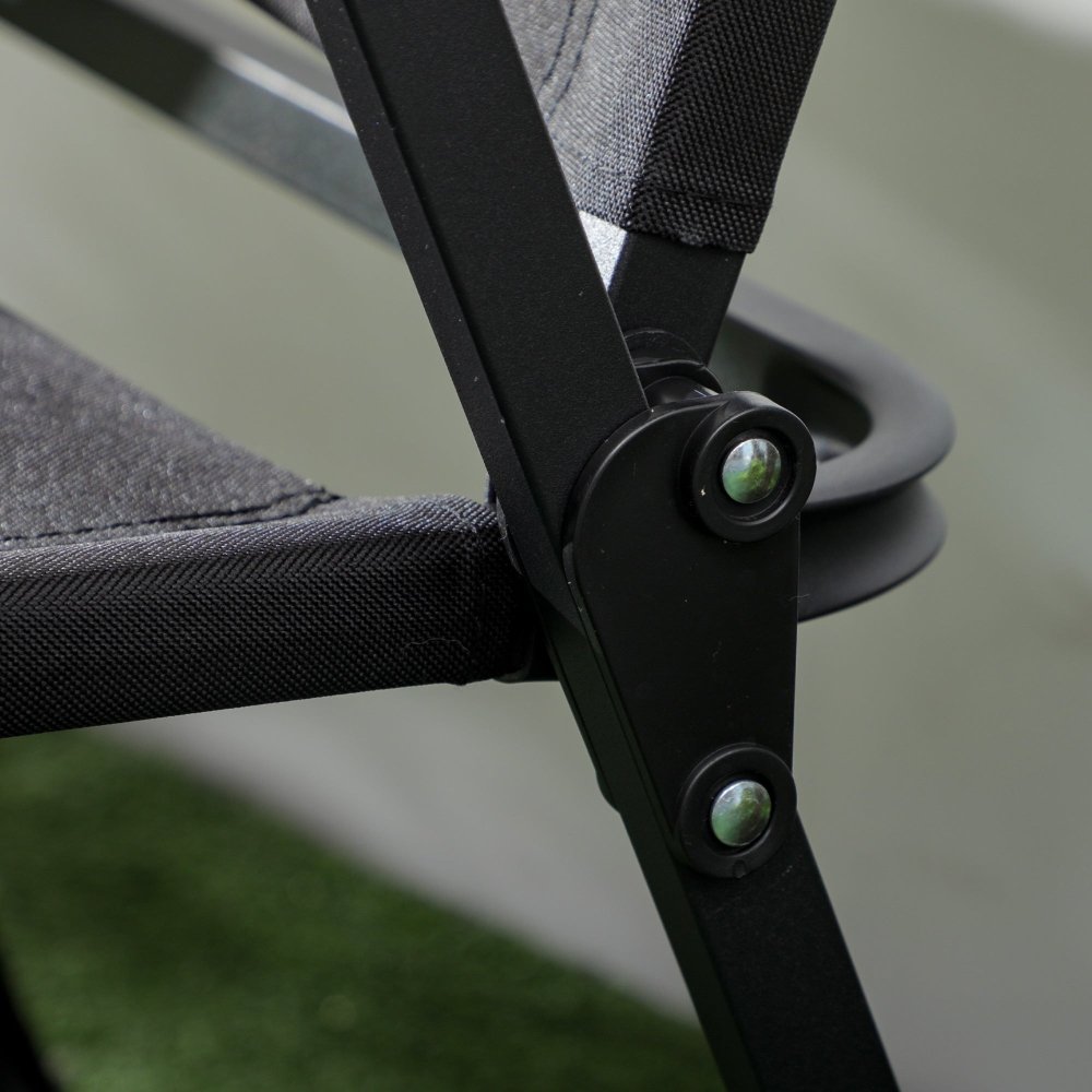 Folding Camping Chair - Black