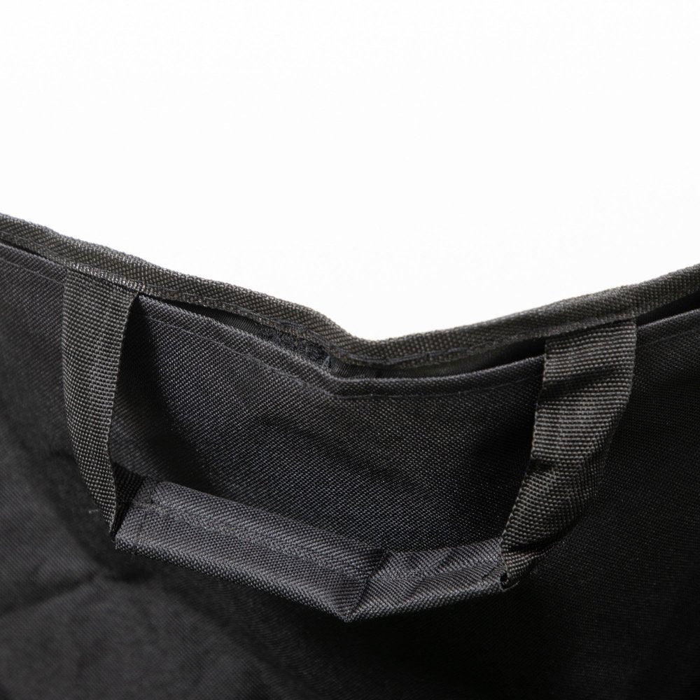 Folding Camping Chair - Black / White