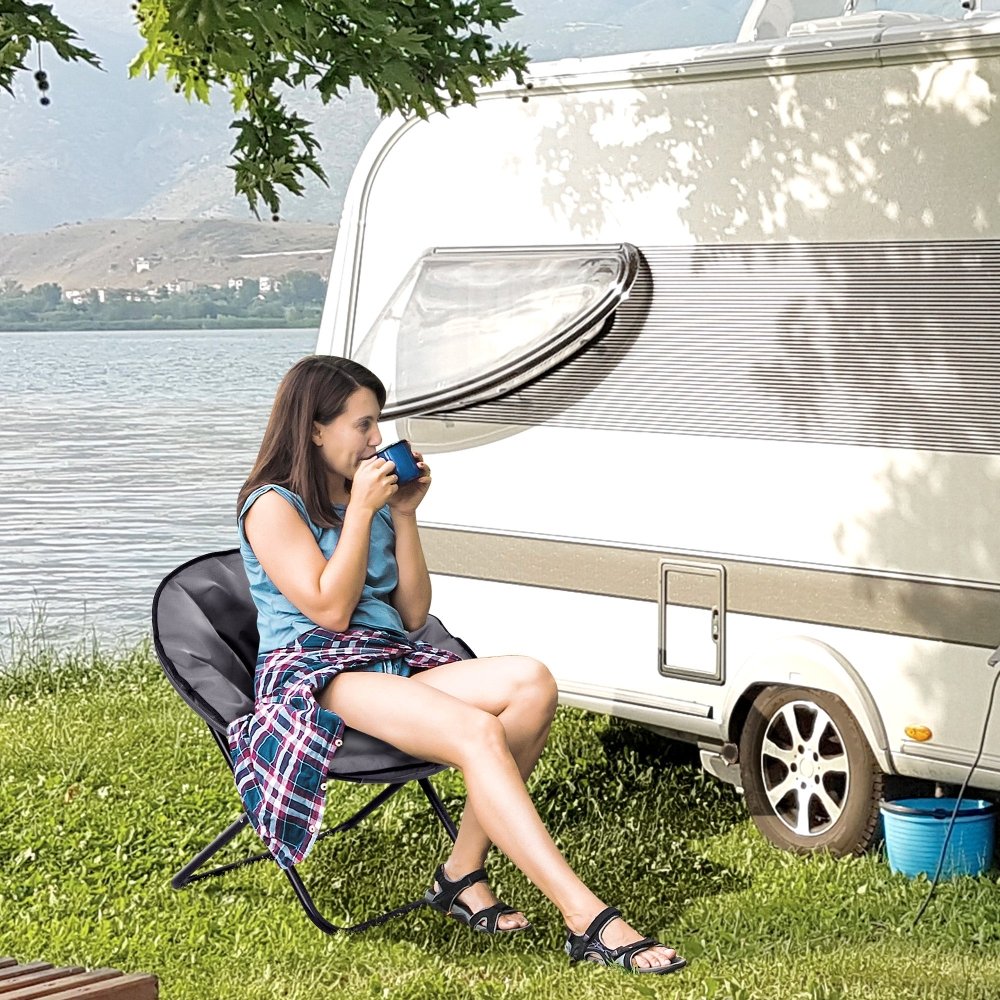 Folding Moon Camping Chair