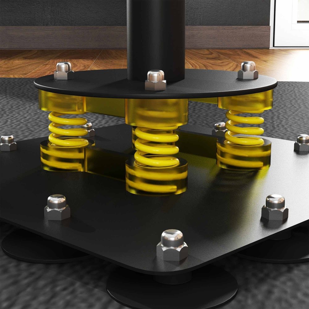 Freestanding Reflex Boxing Trainer with Rotating Bar & Adjustable Height