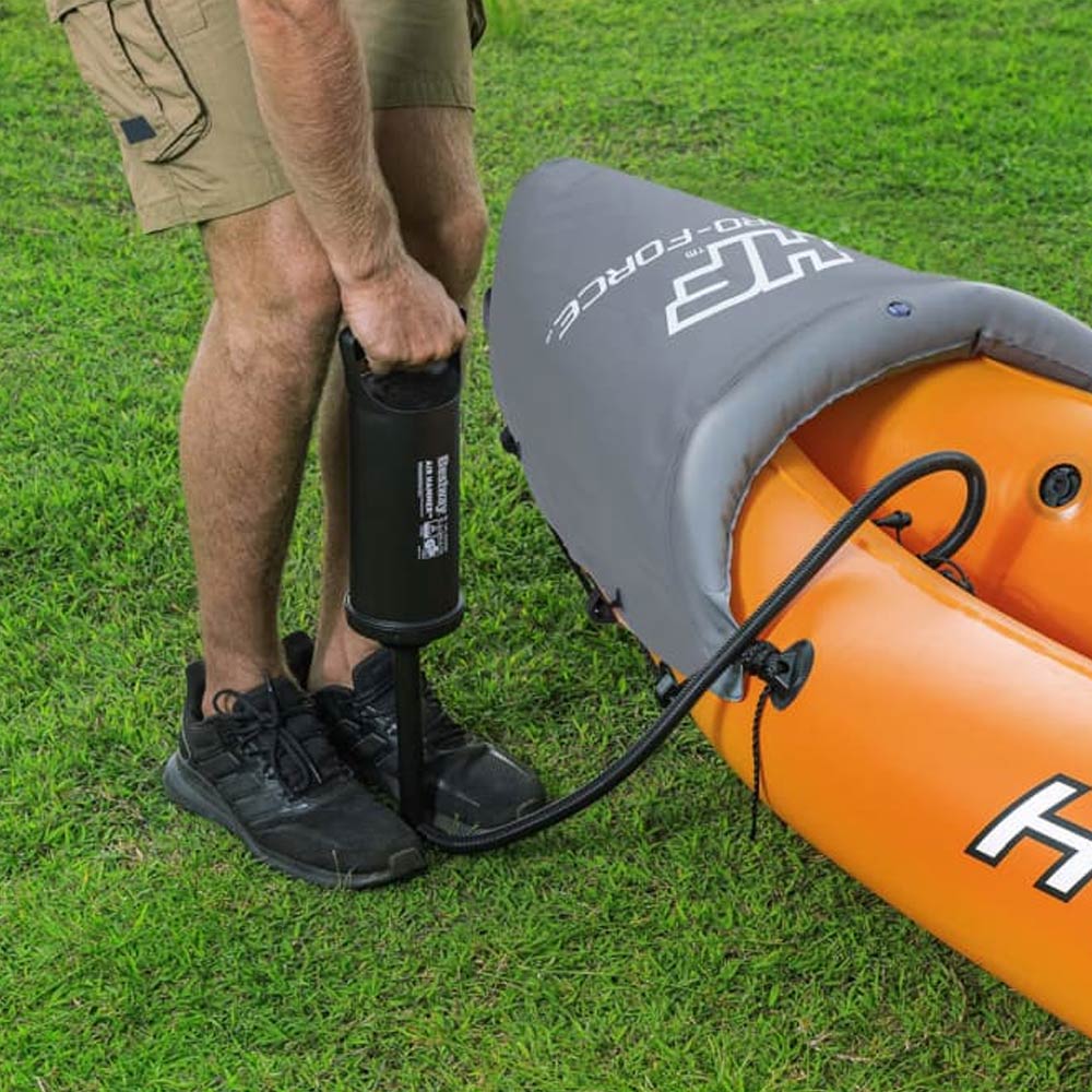 Hydro - Force Rapid X2 Inflatable 2 - Person Kayak Set with Oars & Pump