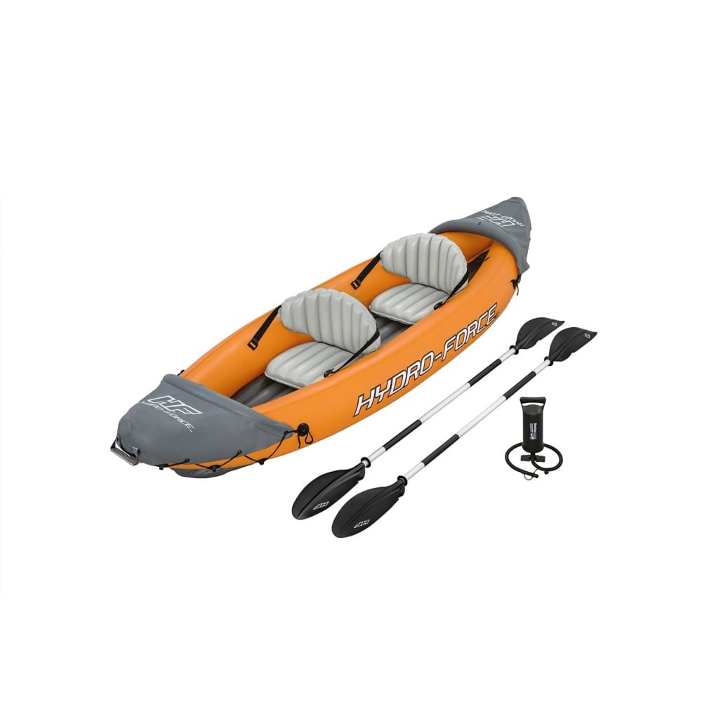 Hydro - Force Rapid X2 Inflatable 2 - Person Kayak Set with Oars & Pump