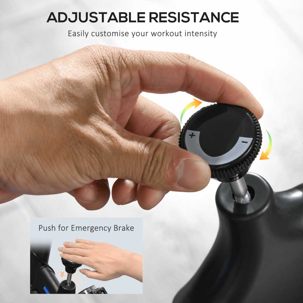 Indoor Exercise Bike – Silent Belt Drive