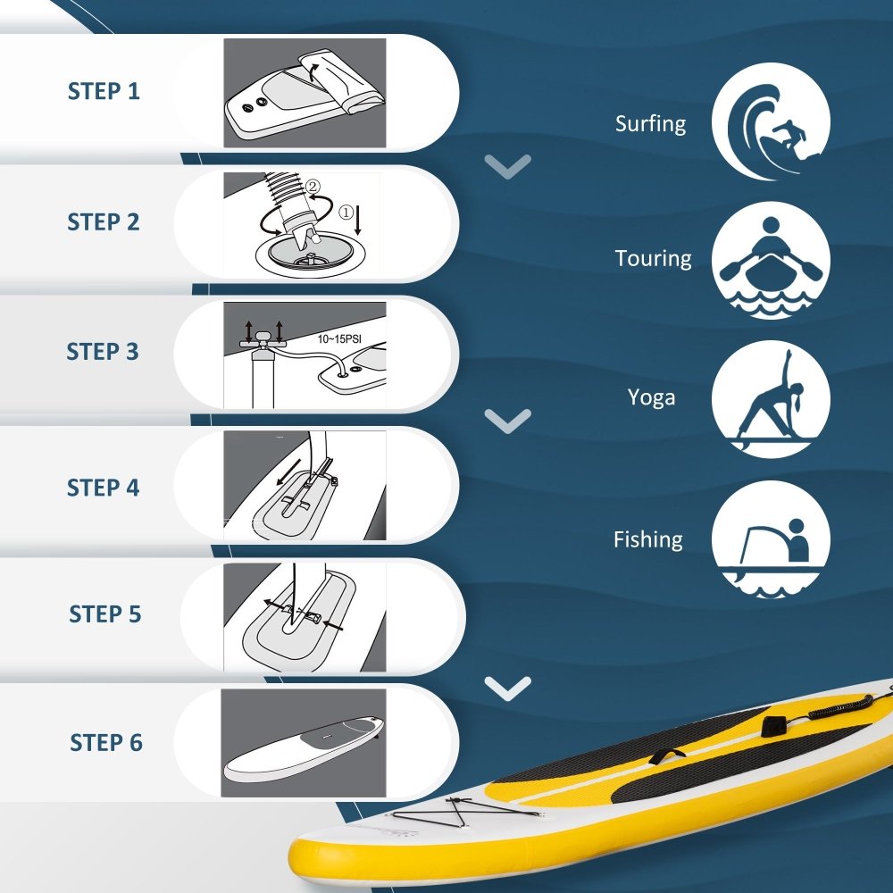 Inflatable Stand - Up Paddleboard Kit