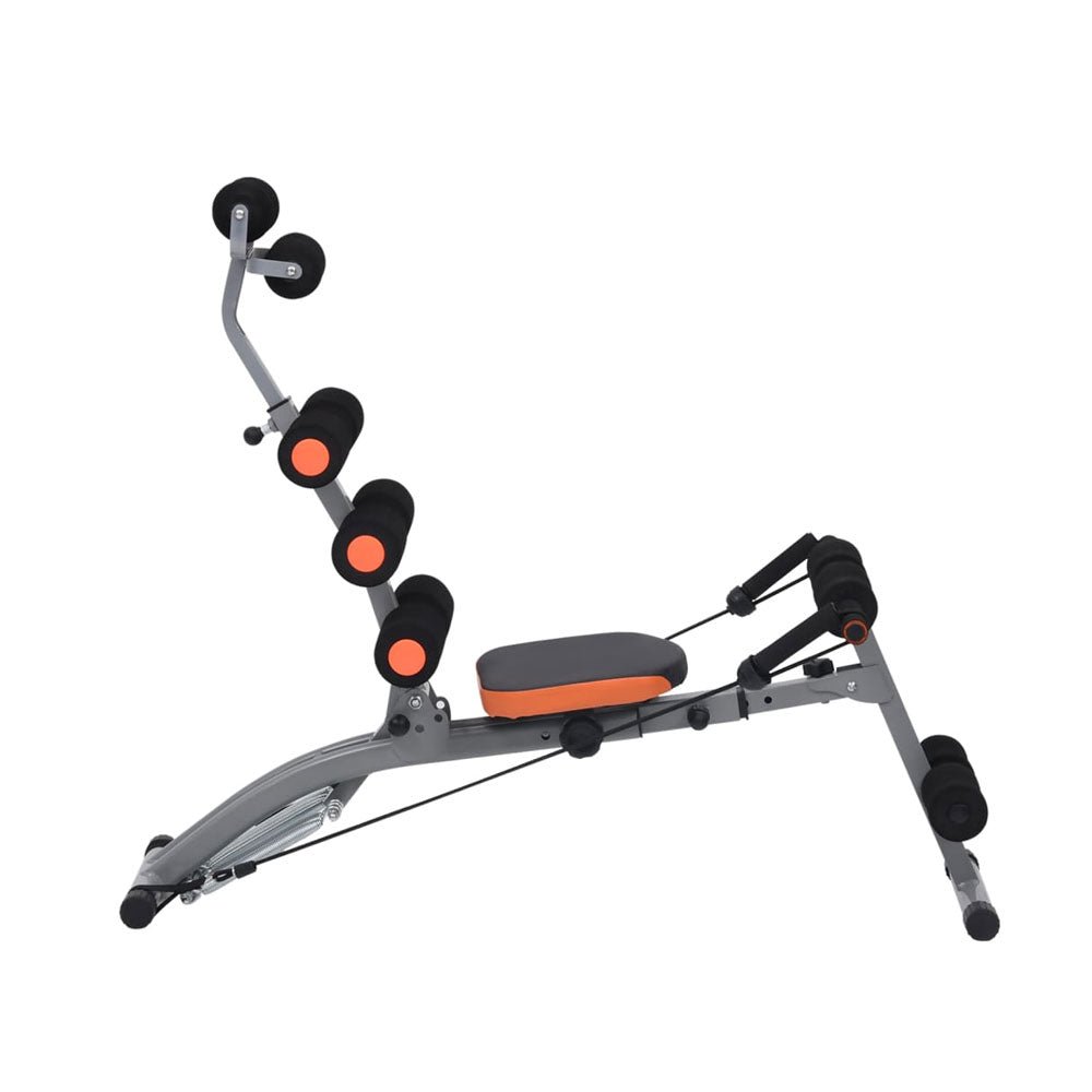 L - Shaped Ab Trainer with Resistance Bands