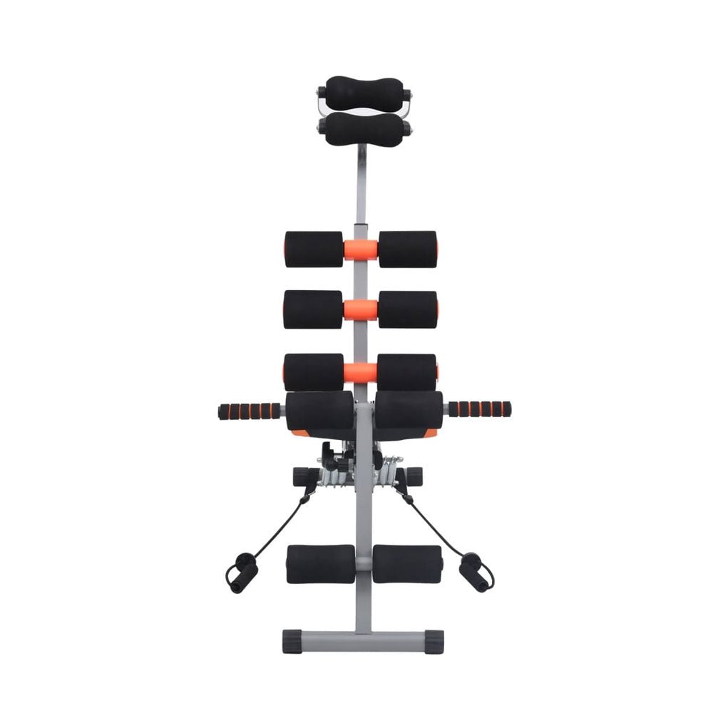 L - Shaped Ab Trainer with Resistance Bands