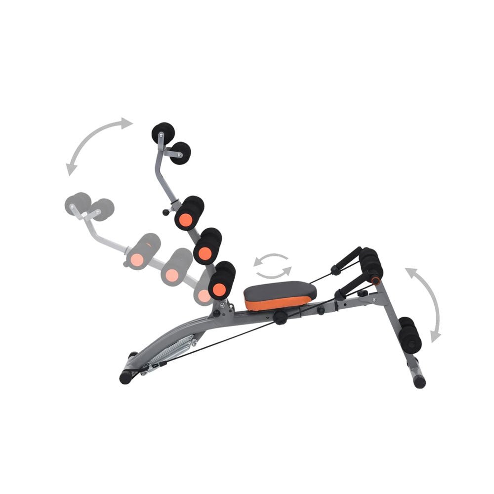 L - Shaped Ab Trainer with Resistance Bands