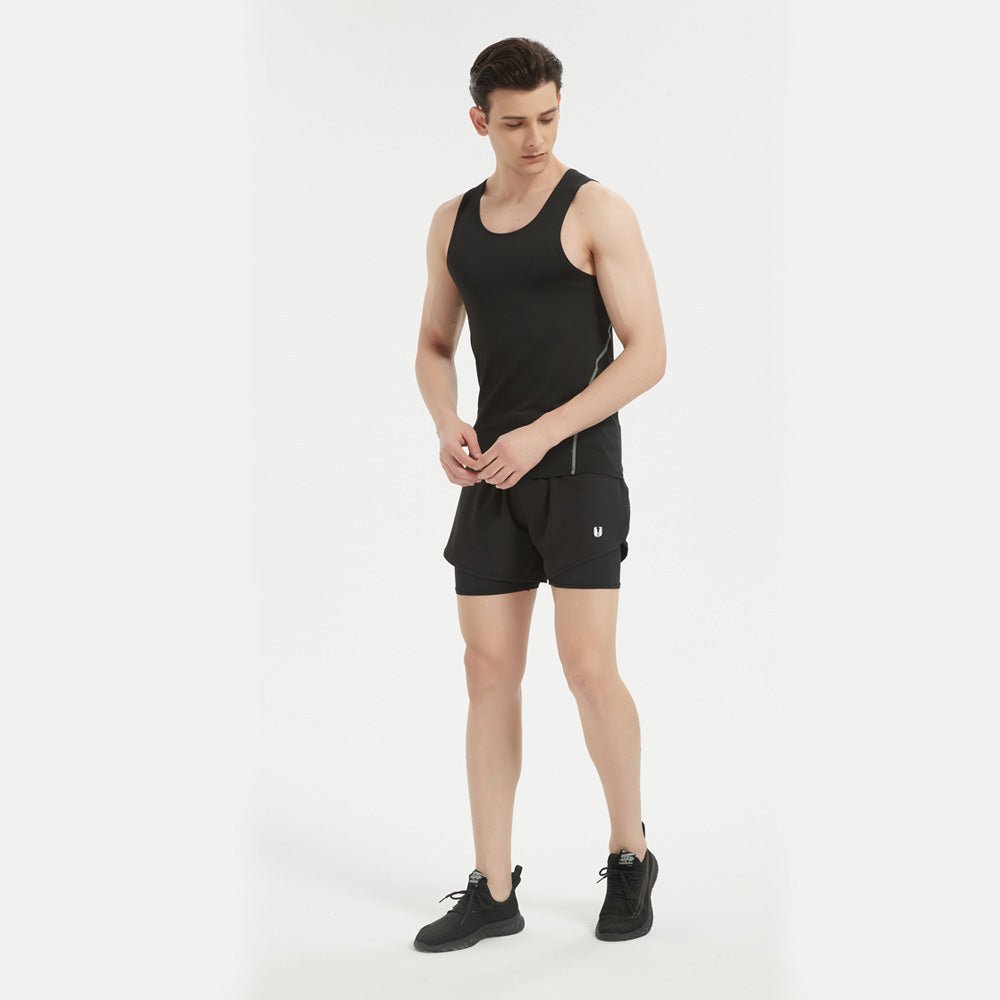 Men’s 2 - in - 1 Sports Compression Shorts
