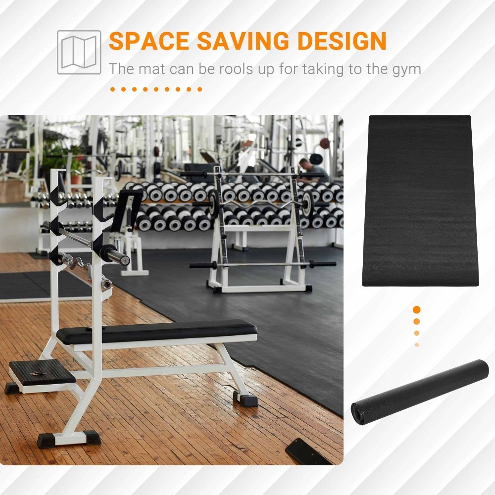 Non - Slip Gym Equipment Mat - 200 x 100cm