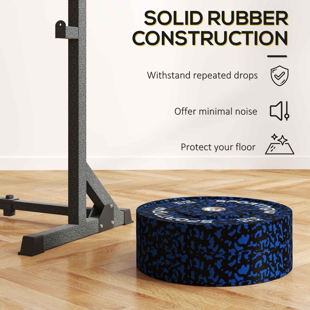 Olympic Weight Plates – 2x10kg, 2x15kg, or 2x20kg with 5cm Centre Holes