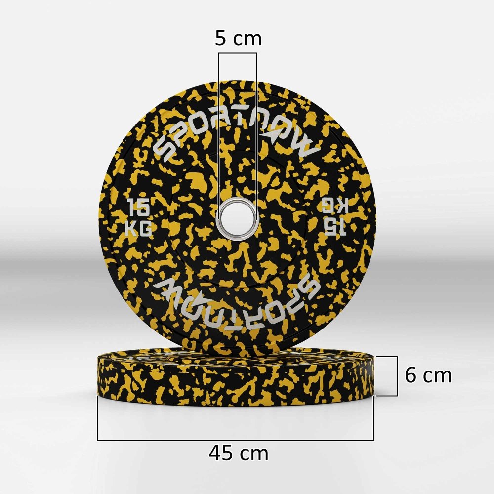 Olympic Weight Plates – 2x10kg, 2x15kg, or 2x20kg with 5cm Centre Holes