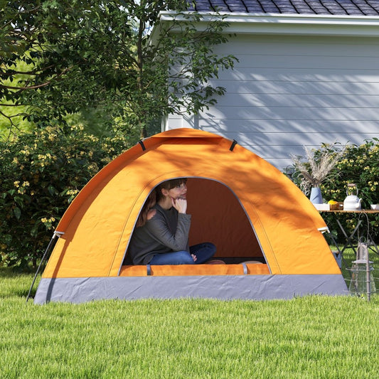 Outsunny 2 Person Dome Tent for Camping, Hiking & Festivals