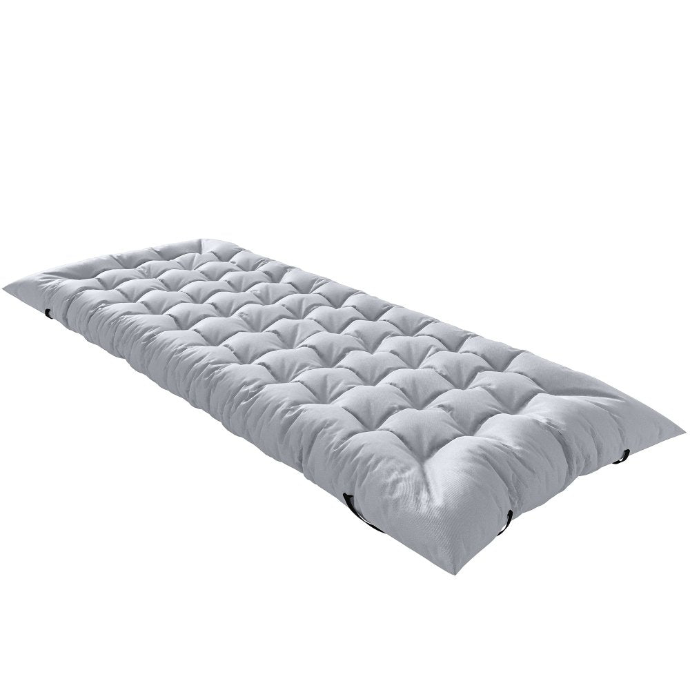 Outsunny Foldable Camping Mattress Pad with Elastic Straps