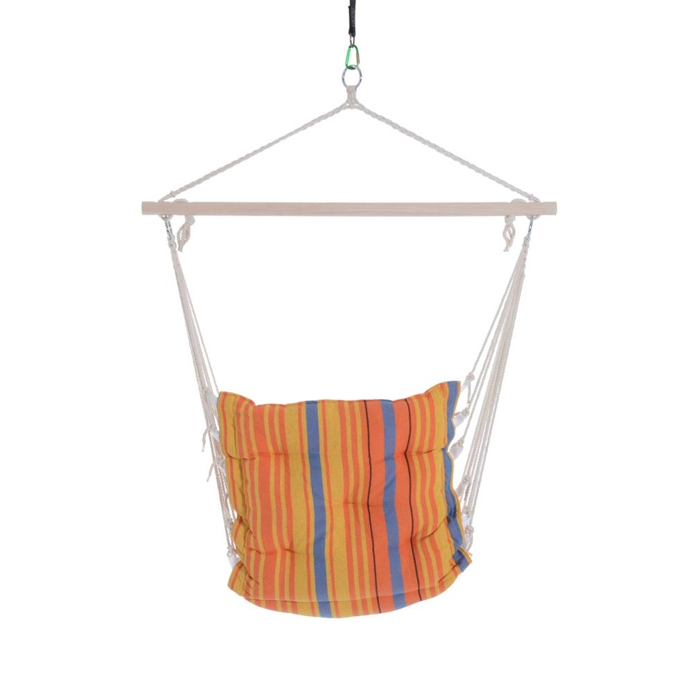 Outsunny Hanging Hammock Chair for Garden, Camping & Outdoor Use