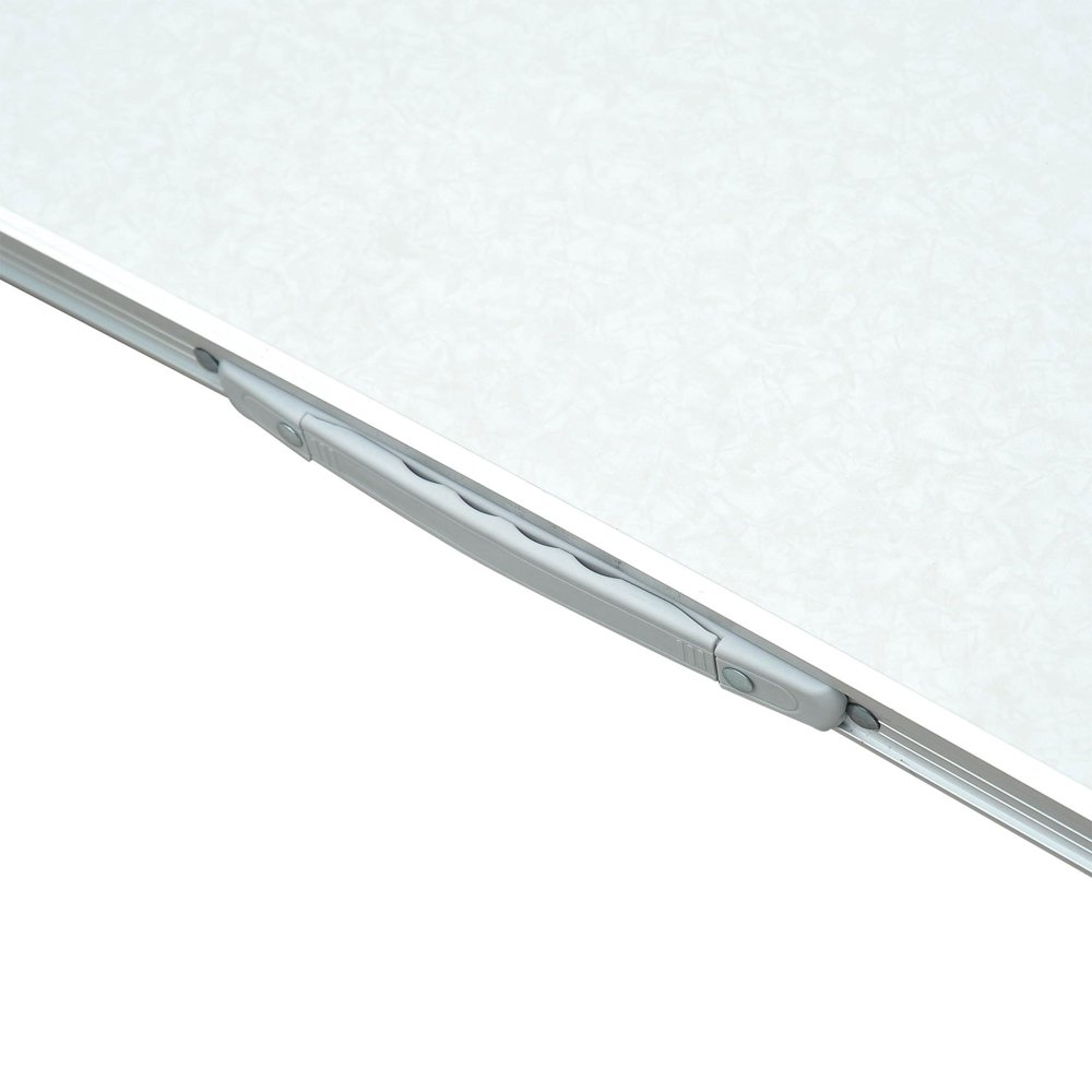 Outsunny Patio Foldable Picnic Table - Silver