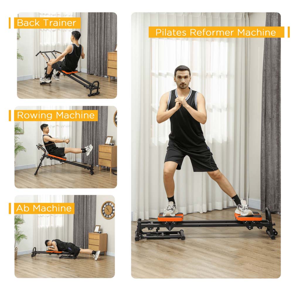 Pilates Reformer – Full Body Home Workout Station