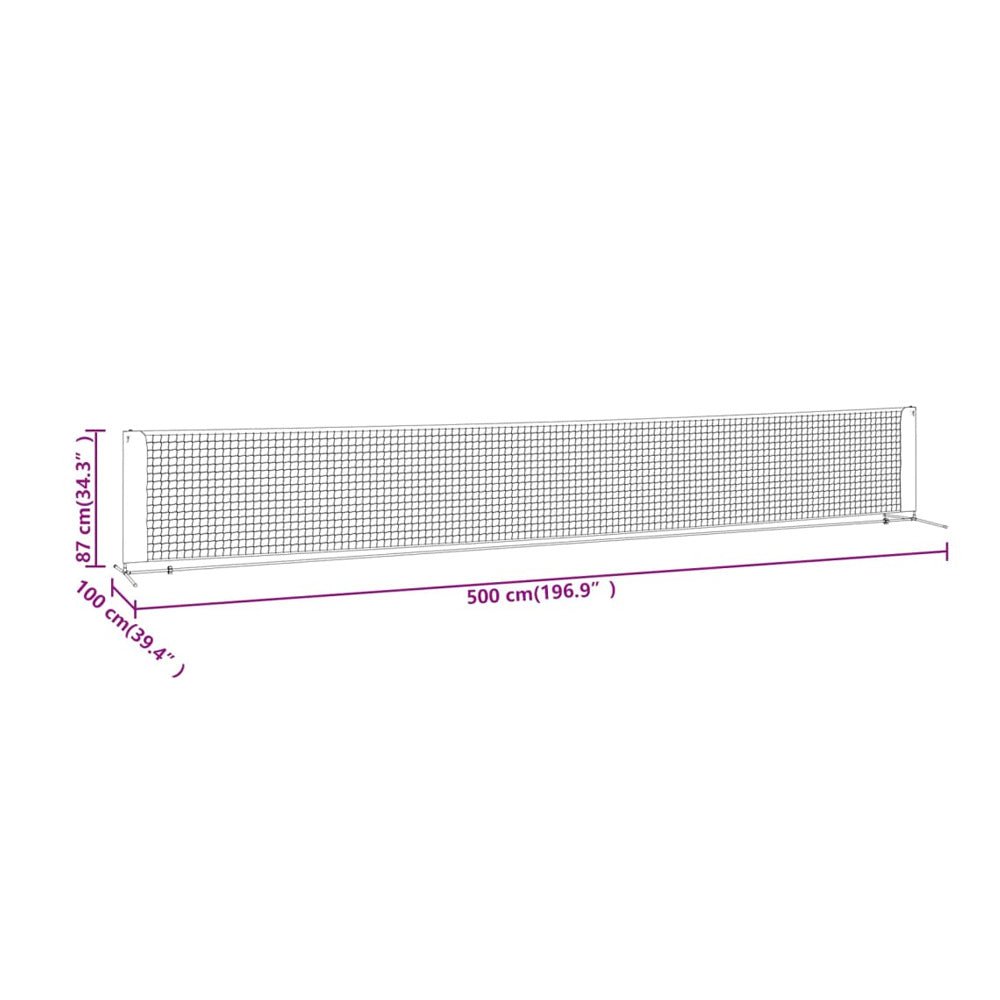 Portable Multi - Sport Net for Tennis, Badminton, & More