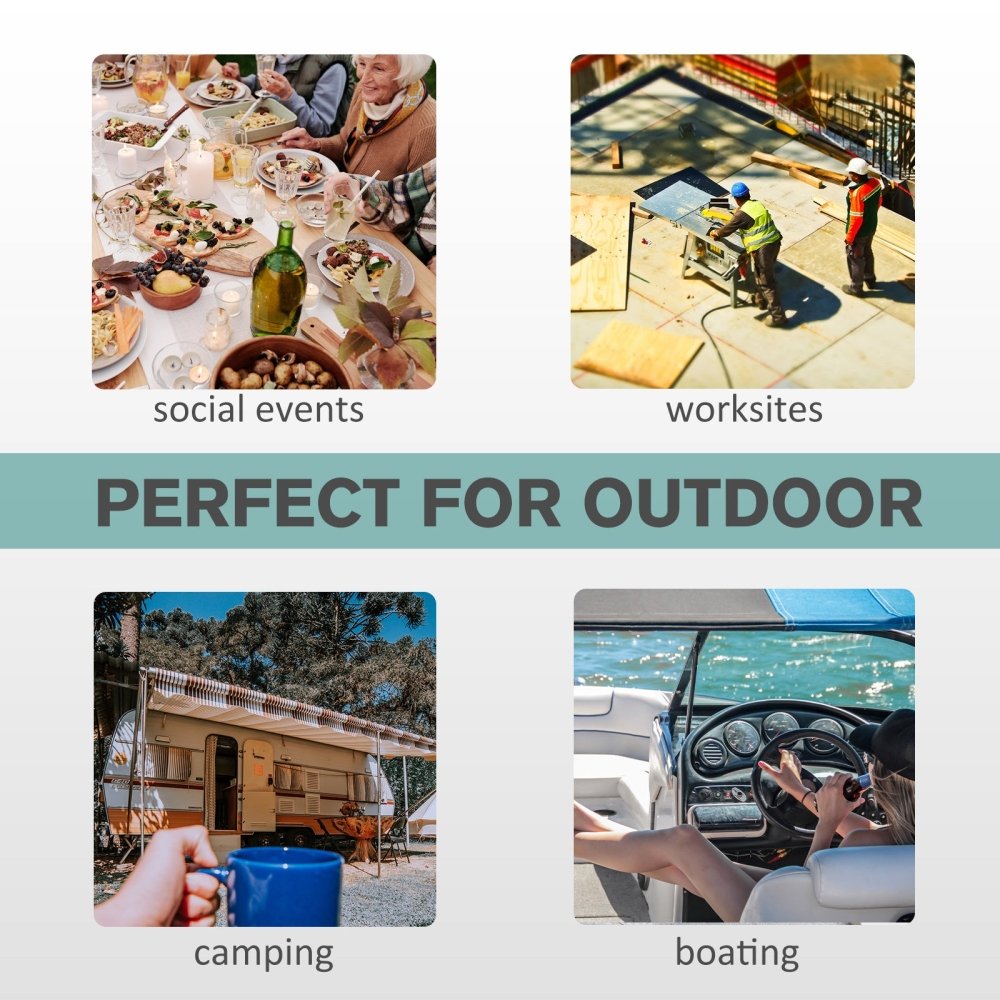 Portable Outdoor Hand Wash Sink - 17L Tank