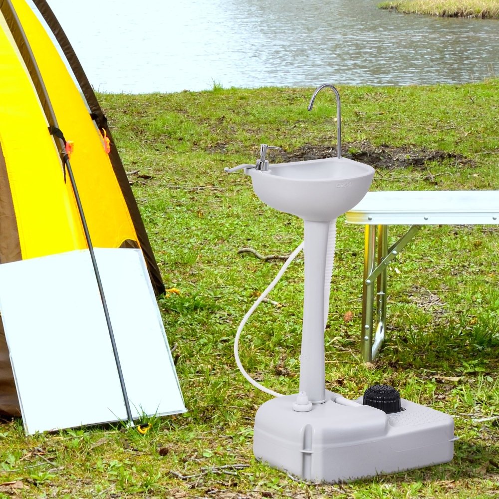 Portable Outdoor Hand Wash Sink - 17L Tank