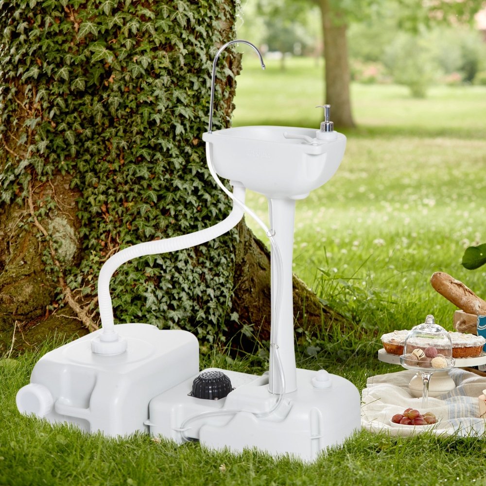 Portable Outdoor Hand Wash Sink - 17L Tank