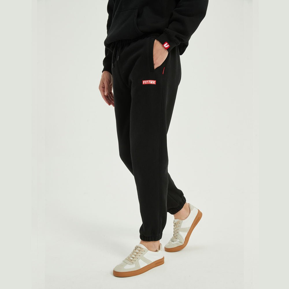 Premium Oversized Tracksuit Bottoms - Fittux