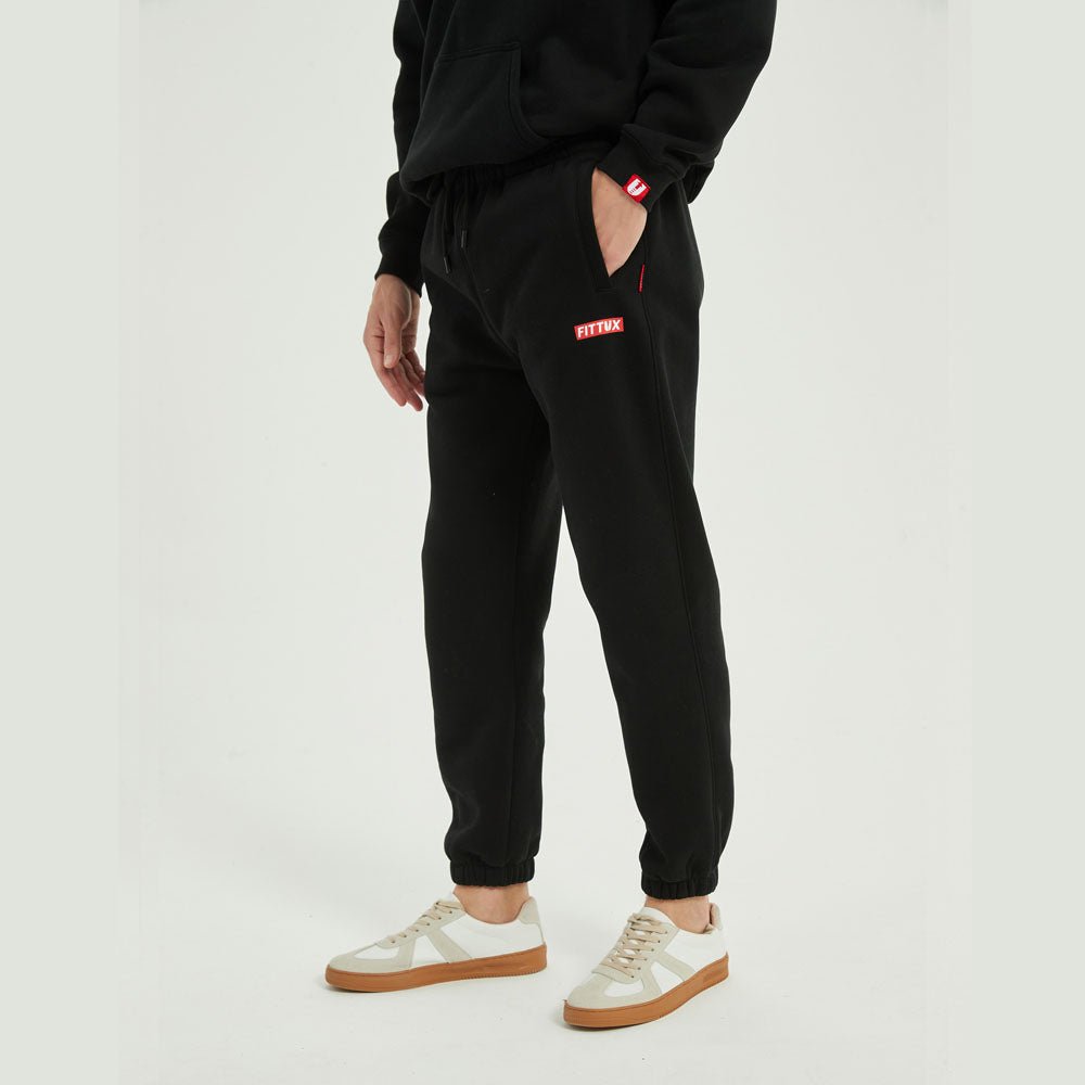 Premium Oversized Tracksuit Bottoms - Fittux