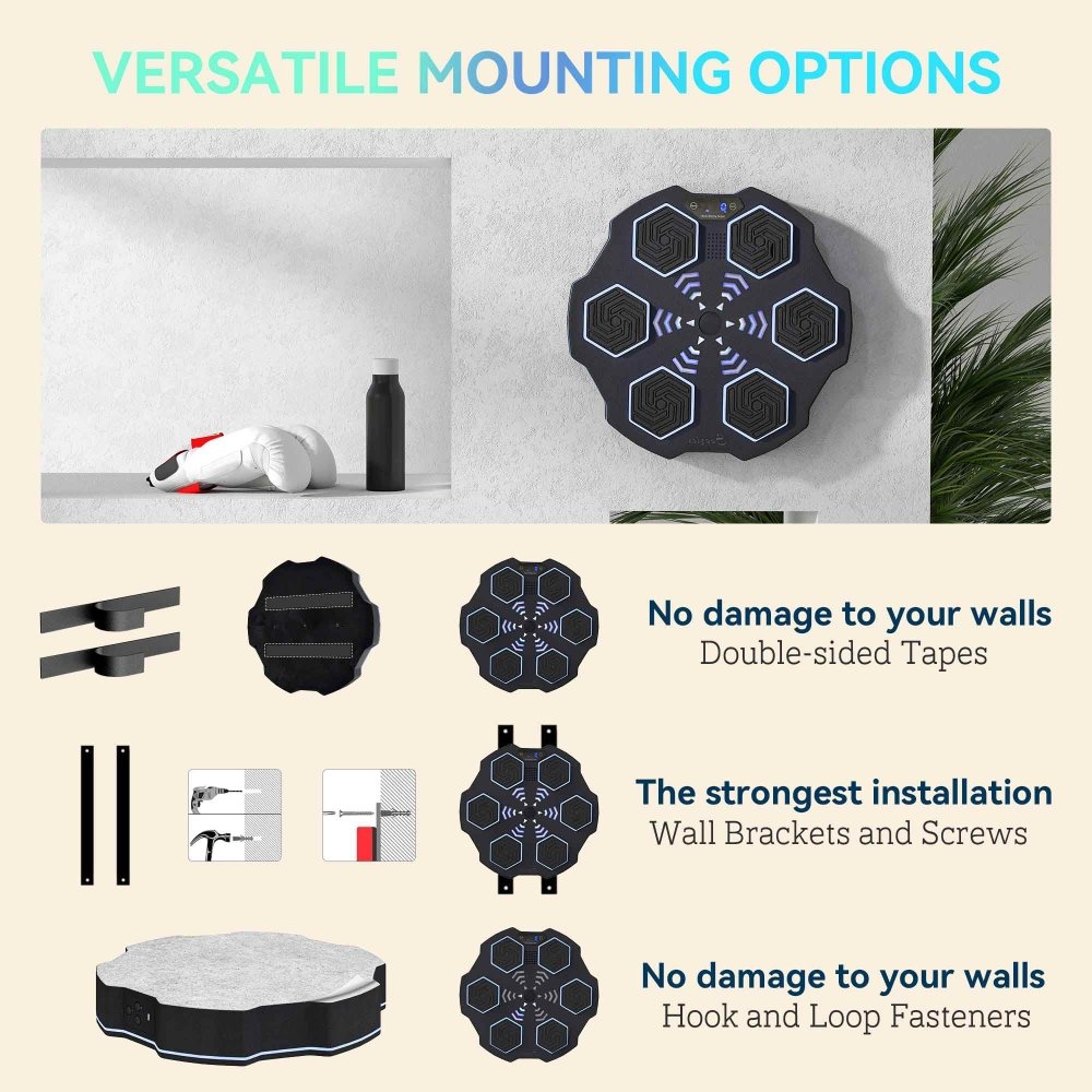 Smart Wall Boxing Machine - 9 Speeds