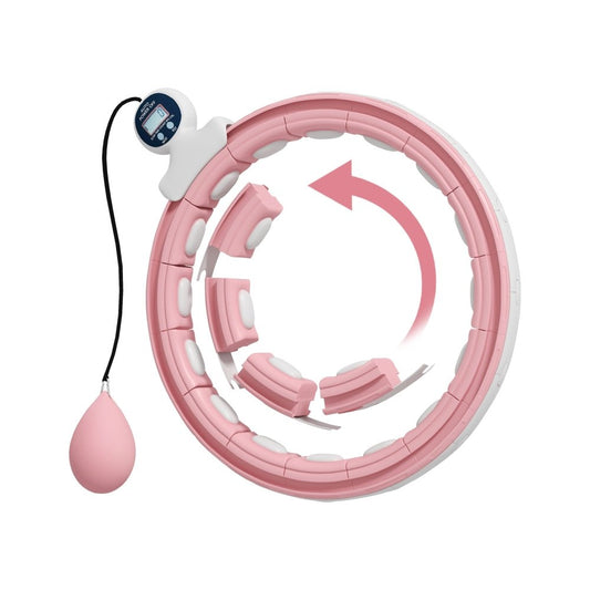 Smart Weighted Hula Hoop with Digital Counter – Adjustable Fit