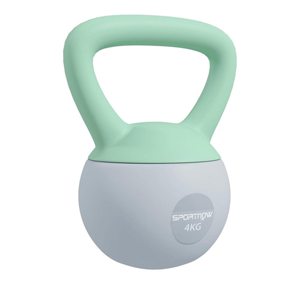 Soft Kettlebell 4kg, 8kg, 10kg – Grey & Green
