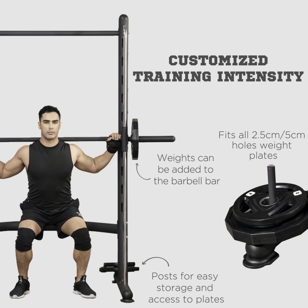 Squat Rack with Pull Up Bar