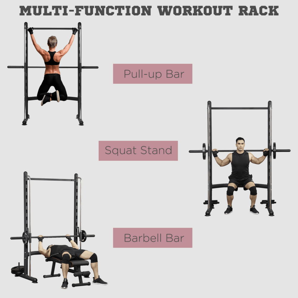Squat Rack with Pull Up Bar