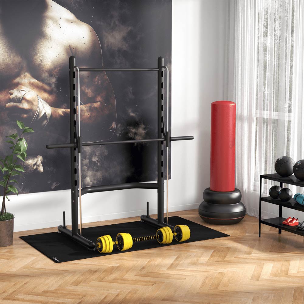 Squat Rack with Pull Up Bar