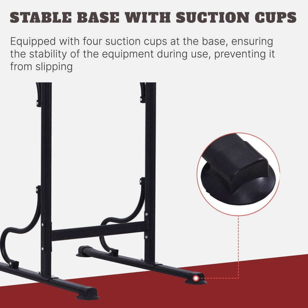 Steel Pull - Up & Dip Station – Adjustable Power Tower
