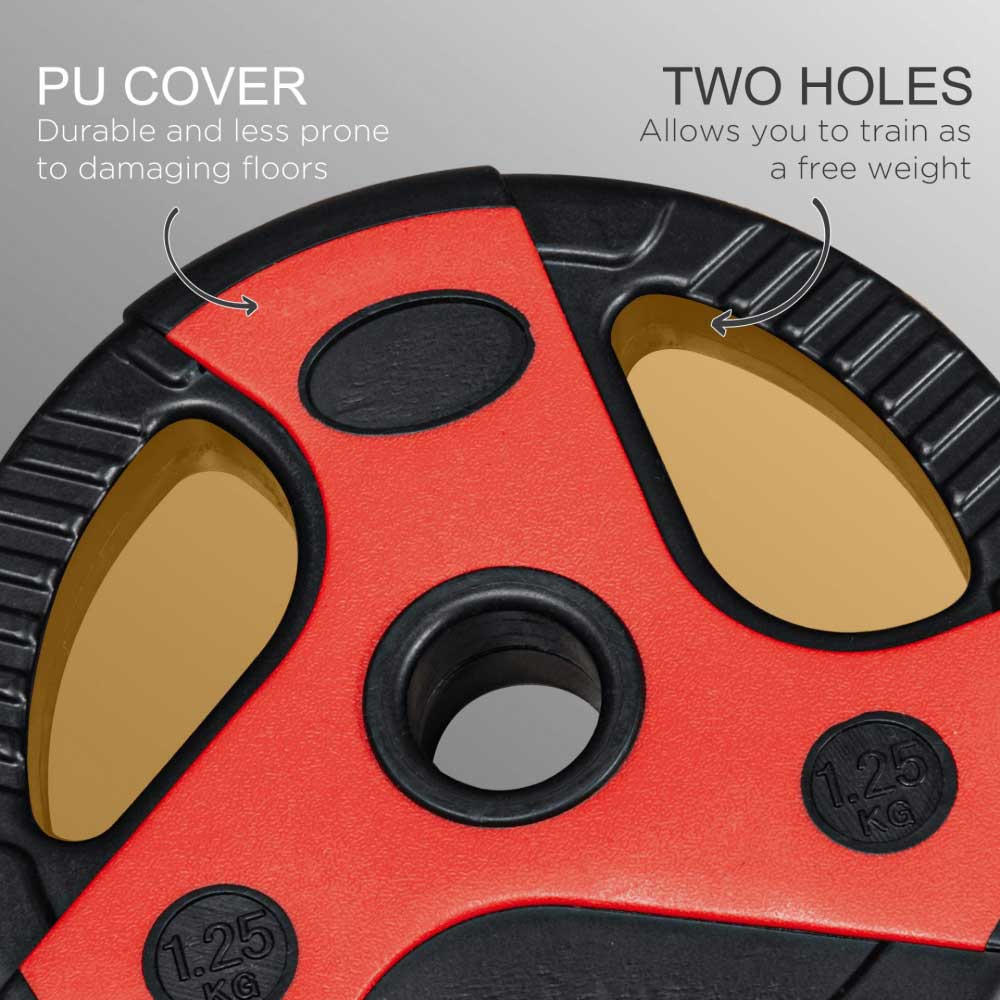 The Pump Set – 20kg Adjustable Barbell Weight Kit