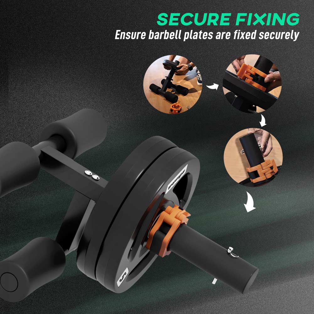 Tibialis Trainer Bar with 10KG Weight Plates