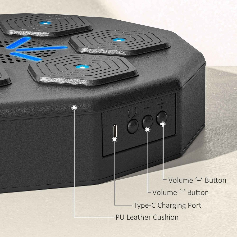 Wall - Mounted Music Boxing Machine with Bluetooth