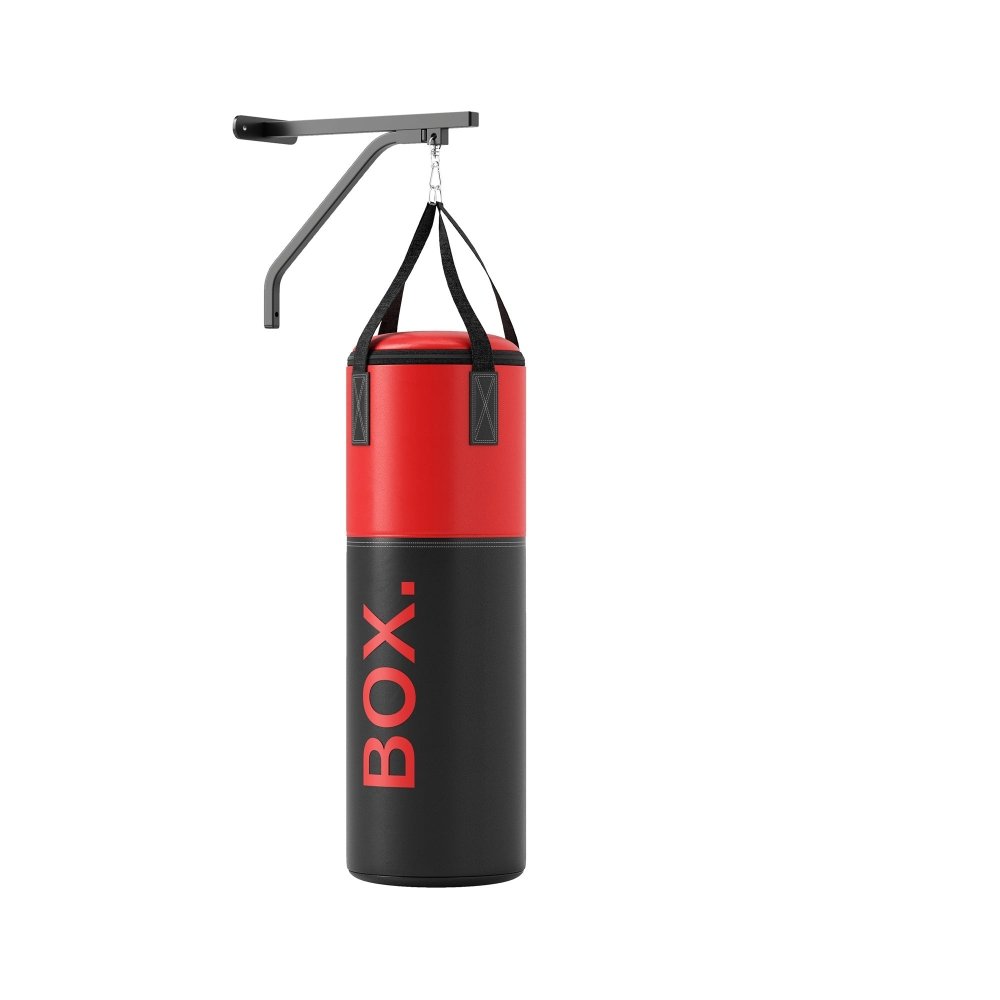 Wall - Mounted Punch Bag Set with Gloves & Bracket