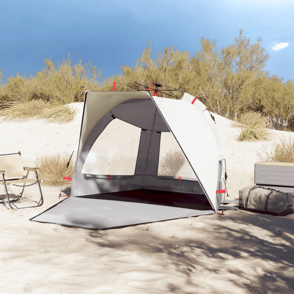 Waterproof Beach Tent - 2 - Person Grey Quick Release