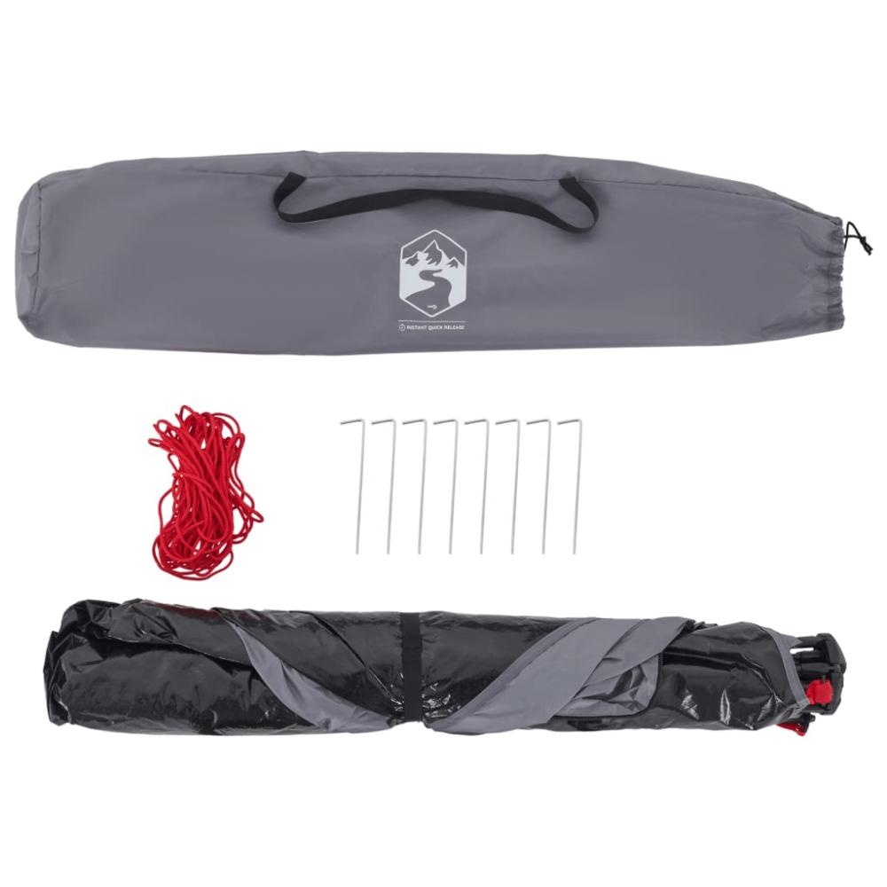 Waterproof Beach Tent - 2 - Person Grey Quick Release