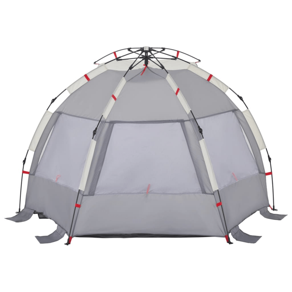 Waterproof Beach Tent - 2 - Person Grey Quick Release