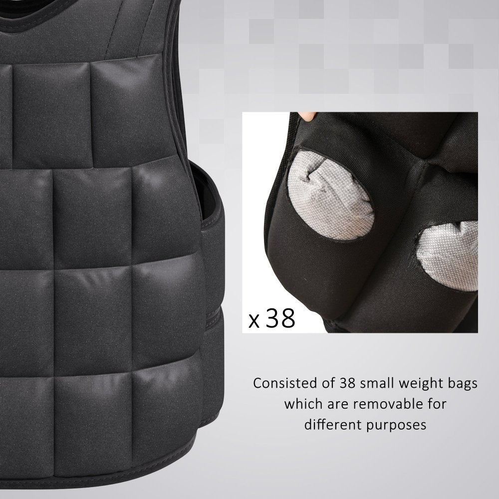 Weighted Vest 20kg Adjustable