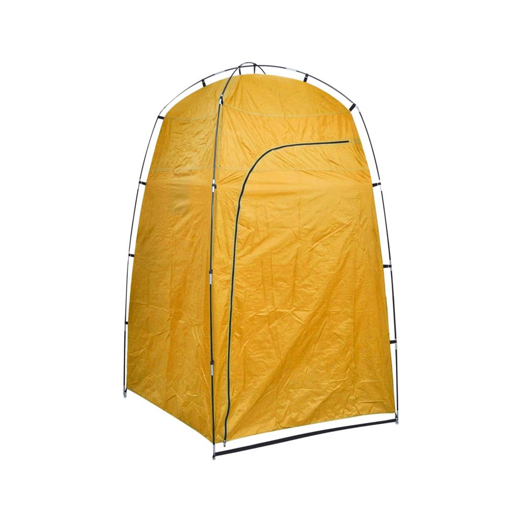 Yellow Portable Outdoor Shower & Changing Shelter